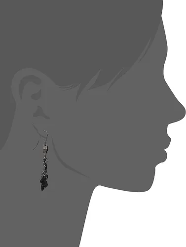 Vista 4 de 1928 Jewelry - Pendientes de araña de media luna, 2.12 pulgadas