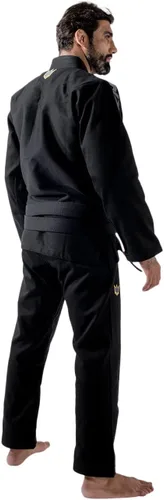 Vista 6 de Kingz Comp 450 V6 Brazilian Jiu Jitsu Gi - Kimono ligero para hombre BJJ - IBJJF Legal - 450gsm Pearl Weave Professional