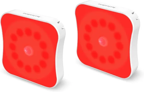 Vista 10 de Luz recargable con sensor de movimiento para interiores, luces de escalera recargables, lámpara de noche a batería, inalámbrica, se pega