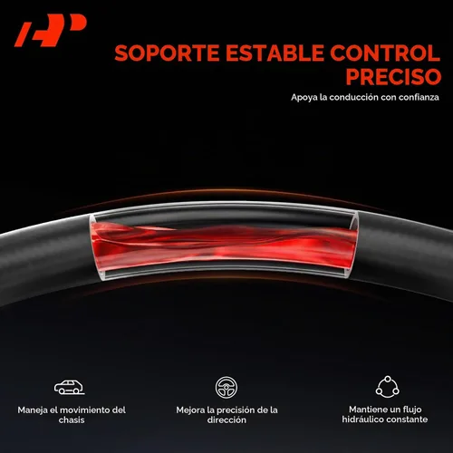 Vista 3 de A-Premium Conjunto de manguera de reservorio/línea de succión de dirección asistida compatible con Nissan Frontier 1998-2004 2006-2008 2011-2013