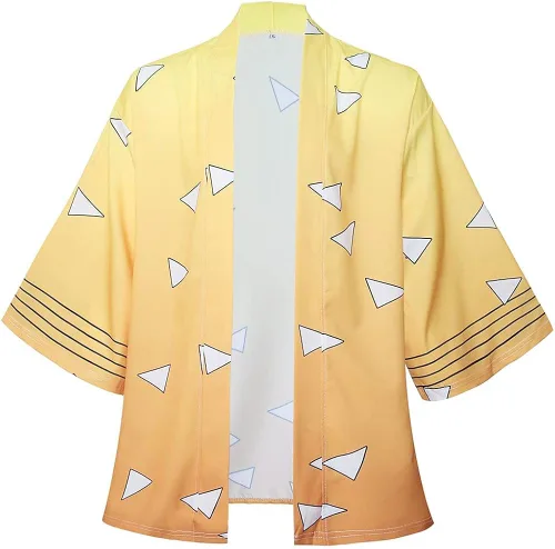 Vista 3 de XX FRANXX FRANXX Haori Anime Capa Cosplay Disfraz Cárdigan Chaqueta con Pendientes Conjunto