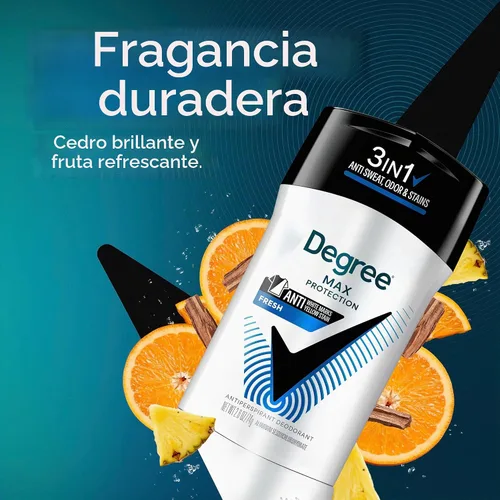 Vista 10 de Grado Hombres seco Protección 48 Hour antitranspirante, cool Rush 2.7 oz (Pack de 6)