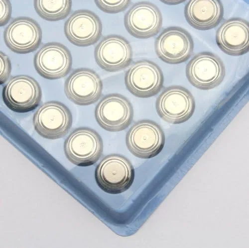 Vista 3 de 50 pilas alcalinas AG13 357A A76 303 LR44 SR44SW SP76 L1154 RW82 RW42