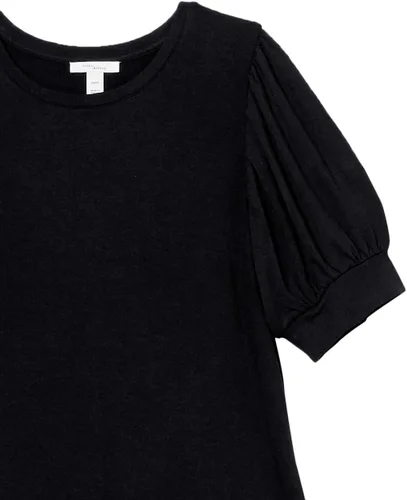 Vista 5 de Daily Ritual Vestido de manga corta abombada de toalla supersuave para mujer