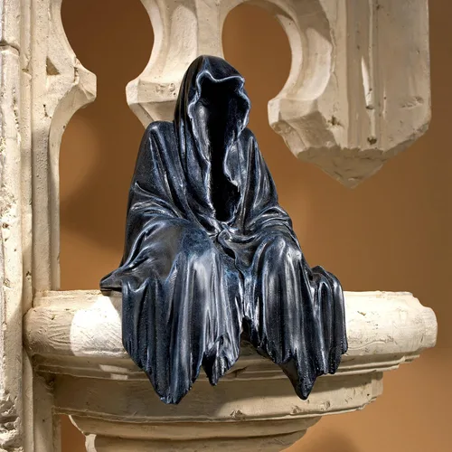 Vista 7 de Design Toscano Reaping Solace: The Creeper Sitting Statue