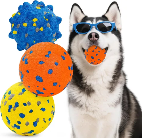 Vista 11 de HIPPIH Paquete de 2 rompecabezas para perros, juguetes interactivos para dispensar golosinas, juguetes duraderos para cachorros para dentición