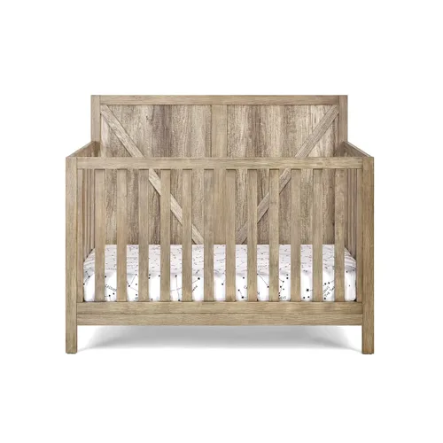 Vista 3 de Suite Bebe Barnside - Cuna convertible 4 en 1 para bebés en Castaño Vintage