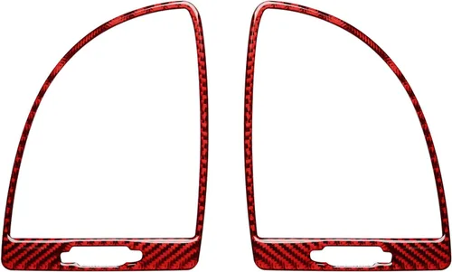 Vista 9 de Adhesivos de salida de aire A/C de coche para 2015-2023 Chrysler 300 / 300C / 300S / Limited/Touring Accesorios Adhesivos de interior de fibra