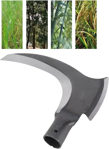 Vista 3 de Hz de corte multifuncional de acero de manganeso para herramientas de jardinería, doble hoz (cabezal de corte individual)