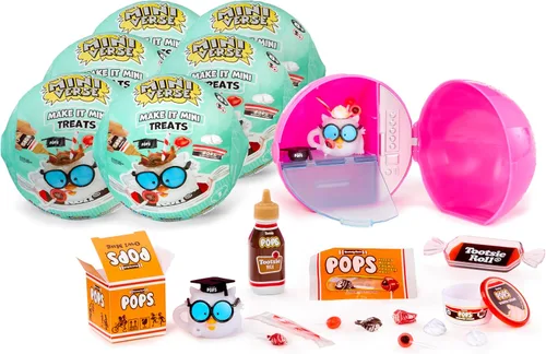 Vista 10 de MGA's Miniverse Make It Mini Treats (paquete de 2), mini coleccionables, embalaje misterioso a ciegas, tema de caramelos, bricolaje, juego