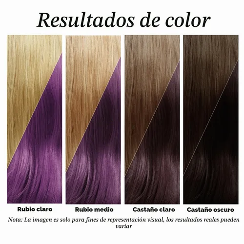 Vista 3 de Adore Tinte semipermanente morado para el cabello, vegano y libre de crueldad, 4 onzas líquidas, 114 Violet Gem (paquete de 1) Tinte para el 114