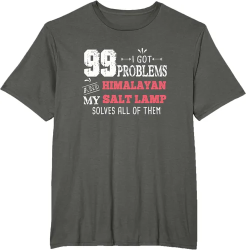 Vista 5 de Camiseta divertida de la lámpara de sal del Himalaya