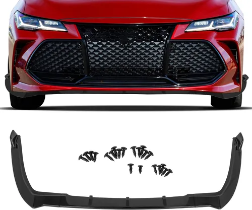 Vista 56 de SCITOO Alerón de borde de parachoques delantero mate negro para Ford Focus ST años 2013-2014 - Spoiler frontal de polipropileno