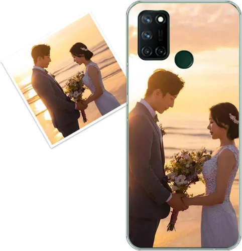 Vista 77 de Funda personalizada compatible con Oppo A1 Pro, fundas de teléfono personalizadas con imagen de foto, imagen de texto, cubierta transparente
