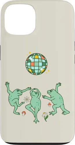 Vista 7 de Funny Frog Disco Dance 70s 80s Groovy Hippie Funky Party Case para iPhone 16
