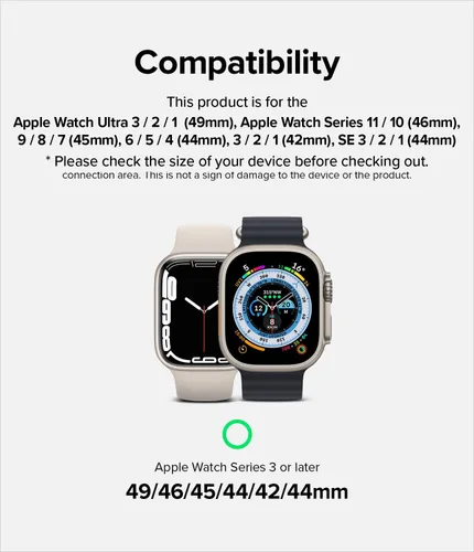 Vista 2 de Ringke Sports Air Loop compatible con Apple Watch Band de 1.929 in, 1.811 in, 1.772 in, 1.732 in, 1.654 in, nailon ligero transpirable para mujeres
