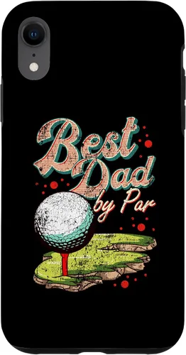 Vista 8 de iPhone 15 Best Dad By Par Golf Golfer Golfing Cute Funny Fan Gag Case