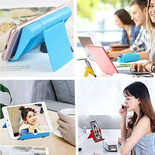 Vista 7 de 4 soportes de teléfono móvil ajustables para escritorio compatibles con iPhone 14 13 12 11 8 Pro Max SE XS XR Plus Samsung Galaxy Note20 S20 S10 S9