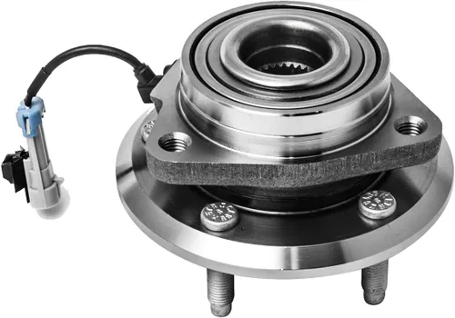 Vista 2 de Buje de rueda delantera y conjunto de rodamientos izquierdo o derecho compatible con Chevrolet Captiva Sport Equinox Pontiac Torrent Saturn Vue