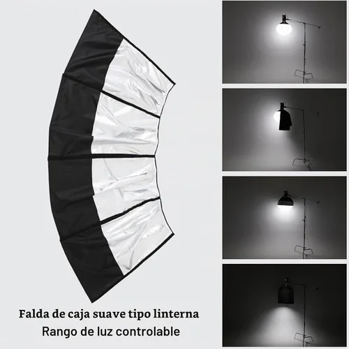 Vista 4 de Godox CS-65D - Caja de luz de linterna, de instalación rápida de 65cm