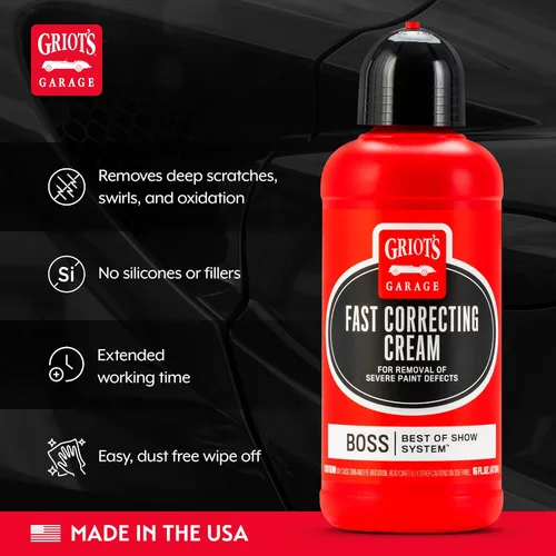 Vista 3 de Griot's Garage Crema de corrección rápida B110P BOSS – 16 onzas