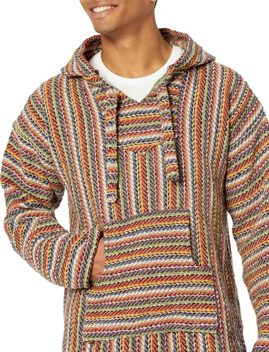 Vista 5 de Funny Guy Mugs Baja - Sudadera de alta calidad con capucha, estilo Jerga Poncho