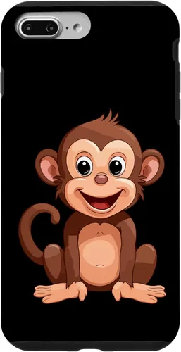 Vista 12 de iPhone 16 Monkey Lover - Funda de regalo con diseño de silueta para hombres, mujeres y niños