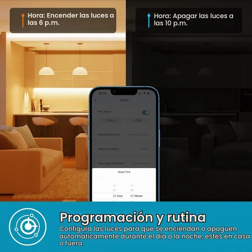 Vista 6 de Interruptor de luz inteligente de 2 bandas, interruptor de un solo polo 2024, nuevo modelo 10A, funciona con Siri, Alexa y Google Home, control
