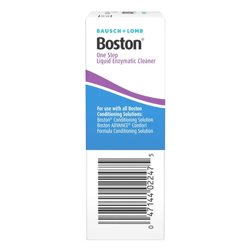 Vista 8 de Bausch & Lomb Boston One Step Enzymatic Cleaner, Proteínas Remover 3.60 ml líquido (Pack de 3)