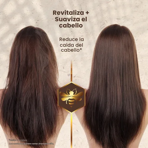 Vista 4 de TIO NACHO Shampoo Apariencia más joven revitaliza el cabello, con jalea real 14 onzas líquidas Champú para el envejecimiento del cabello