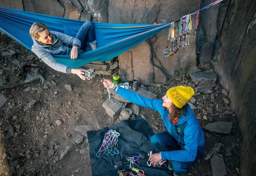 Vista 2 de Wild Country Offset Zero Friends - Cámaras de escalada en roca, ligera, protección activa para escalada comercial y alpina