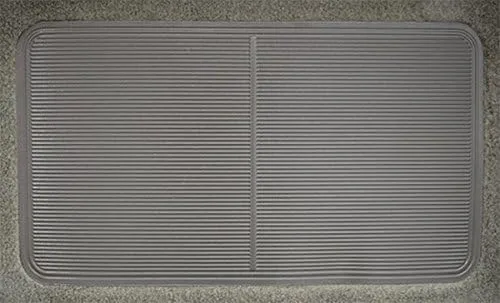 Vista 3 de Alfombra automotriz compatible con Ford Ranger 1996 a 2011 camioneta de cabina estándar, tracción en 2 o 4 ruedas (801-pelo de corte de felpa negro)