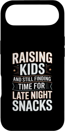 Vista 27 de Raising Kids and Still Finding Time for Late Night Snacks Case for iPhone 17