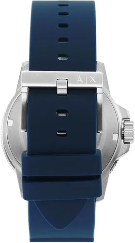 Vista 3 de Armani Exchange Men's Stainless Steel Dive Inspired Watch with Silicone Band or Steel Bracelet