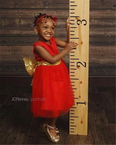 Vista 3 de Vestido Fkkfyy con flor, vestido para boda, para niña de 0-12 meses