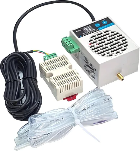 Vista 7 de Deshumidificador automático pequeño para tienda de campaña, caja eléctrica, armario de almacenamiento, armario, caja fuerte, kit