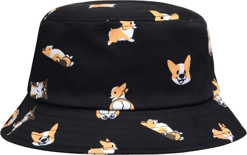 Vista 5 de GP accesorios de hombre y mujer. Tendencias, moda. Sombrero tipo pescador. Gato Jacquard Beige