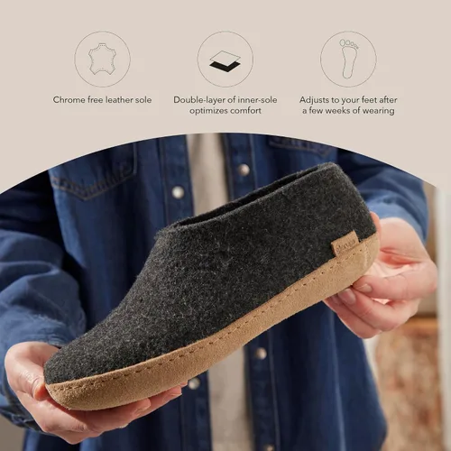 Vista 3 de Glerups A-02 - pantuflas unisex