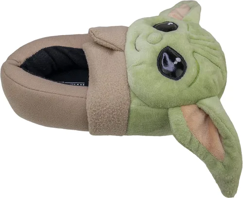 Vista 3 de Star Wars The Mandalorian The Child - Pantuflas para niños y niños