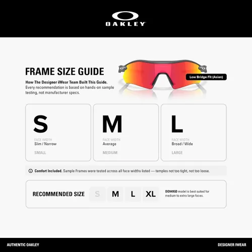 Vista 5 de Oakley Gafas de sol rectangulares unisex Oo9487 Holbrook Xxl Gris/Rubí Prizm