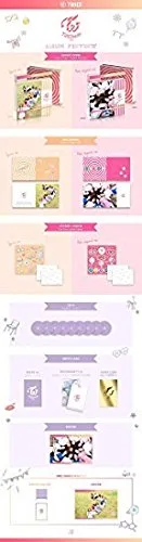 Vista 3 de TWICE-[TWICEcoaster] 3rd Mini Album CD+88p Photo Book+1p Sticker+Photocard