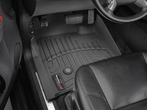 Vista 2 de Piso a medida delantero WeatherTech 440661, color negro