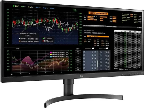 Vista 3 de LG 34CN650N-6N 34" UltraWide FHD All-in-One Thin Client (2560 x 1080) con pantalla IPS, procesador Intel® Celeron J4105 de cuatro núcleos, USB