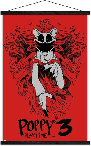 Vista 8 de Trends International Poppy Playtime: Capítulo 3 - Póster de pared ahumado con marco magnético