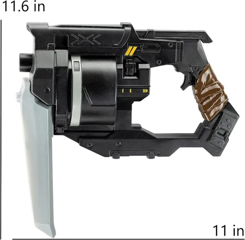 Vista 4 de Arma de Mangler, accesorio de disfraz de halo de plástico, réplica oficial de Halo Infinite para niños