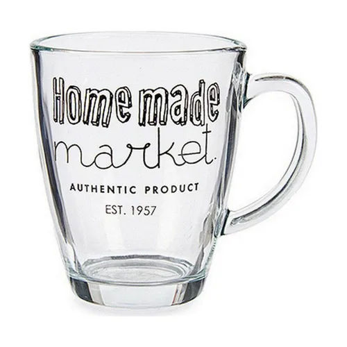 Vista 2 de Taza Mug Vivalto Transparente 320 ml (6 Unidades)