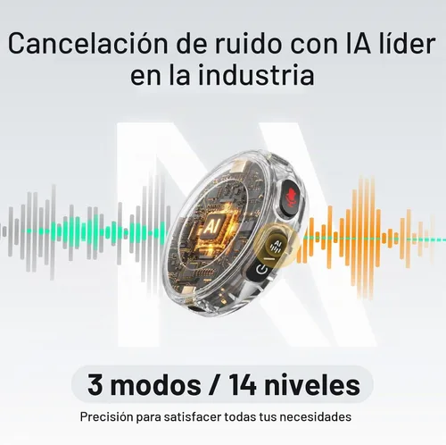 Vista 3 de MAONO T5 Micrófono Lavalier Inalámbrico para Cámara (2 TX+1 RX+Estuche Charing) Magnetic Lapel Mini Mic with 48khz/24bit Audio, AI Noise