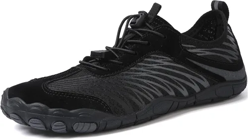 Vista 43 de UBFEN Zapatos acuáticos para natación, para hombre y mujer, para deportes de playa, secado rápido, descalzos para navegación, pesca, buceo, surf