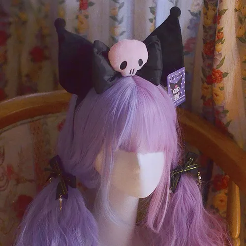 Vista 4 de SHAMZBEST Plush Hairpin Ear Headband Hairband Girls Kawaii Costume Cosplay Halloween Christmas Holiday Decoration Gift