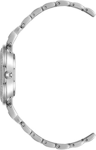 Vista 2 de Anne Klein - Reloj de brazalete para mujer con cristales de Swarovski y malla acentuada